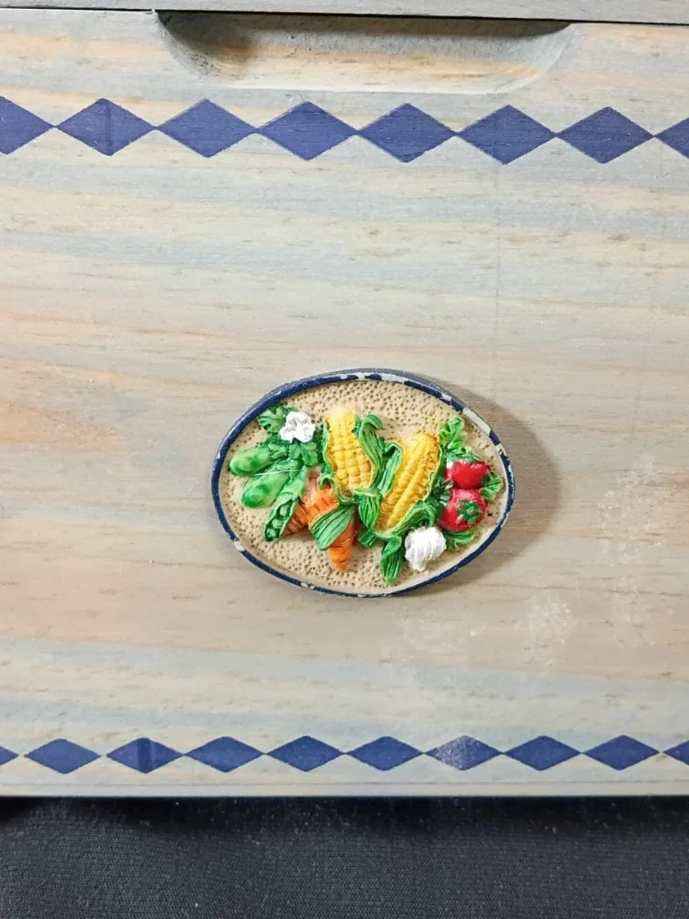 Cottagecore Wooden Recipe Box Country Kitchen
